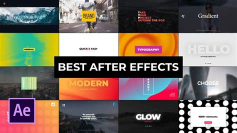 After Effect Templates Youtube
